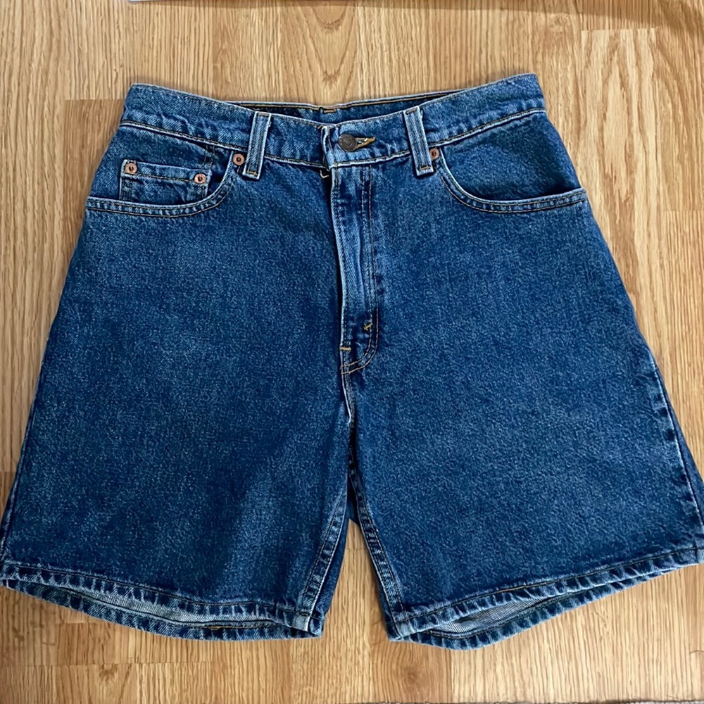 550 Levi Denim High-Waisted Shorts